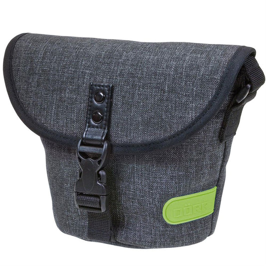 Dorr City Basic Small Shoulder Bag - Grey and Lime Image 1