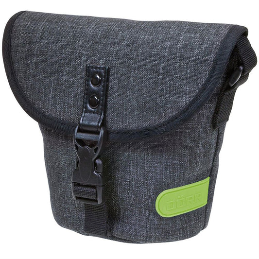 Dorr City Basic Large Shoulder Bag - Grey and Lime