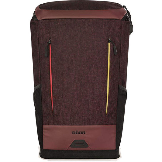 Dorr Stockholm Photo Backpack | 17" Laptop Pocket | Dark Red