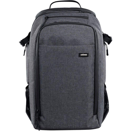 Dorr Prag Pro Photo Camera Backpack 20L | Internal 29 x 15 x 46 (cm) | Rain Cover | Grey Image 1