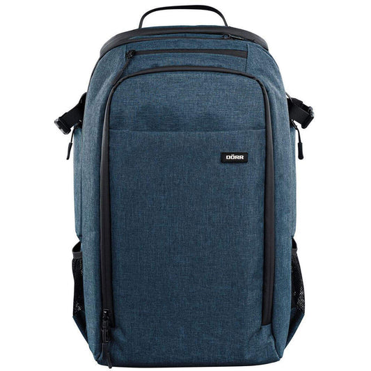 Dorr Prag Pro Photo Camera Backpack 20L | Internal 29 x 15 x 46 (cm) | Rain Cover | Blue Image 1