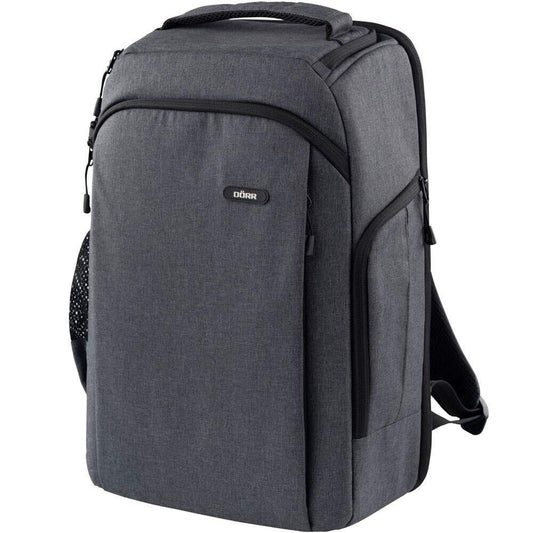 Dorr Prag Go Photo Camera Backpack 16L | Internal 28 x 13 x 45 (cm) | Laptop Pocket | Grey Image 1