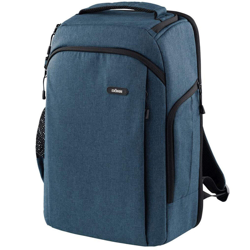 Dorr Prag Go Photo Camera Backpack 16L | Internal 28 x 13 x 45 (cm) | Laptop Pocket | Blue Image 1
