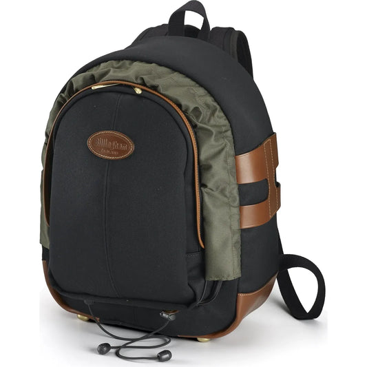 Billingham 25 Rucksack - Black Canvas / Tan Leather