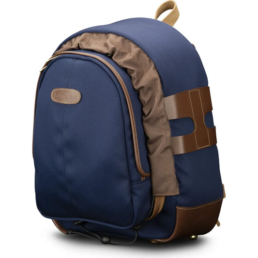 Billingham 25 Rucksack - Navy Canvas / Chocolate Leather