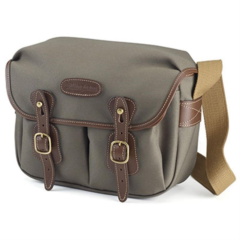 Billingham Hadley Small Shoulder Bag - Sage FibreNyte Chocolate Leather Image 1