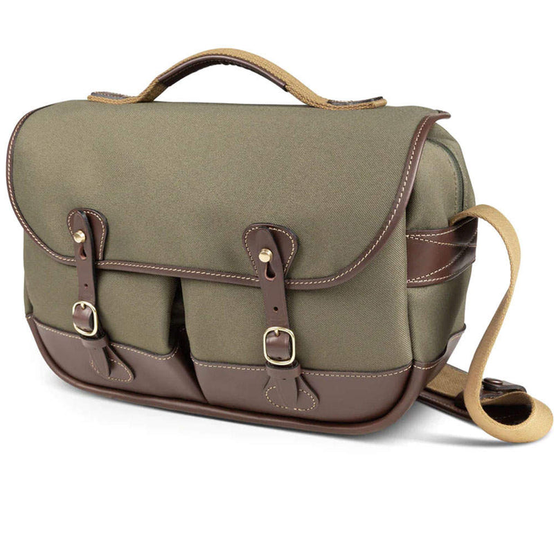 Billingham Mini Eventer Camera/Laptop Bag Sage Fibrenyte and Chocolate Image 1