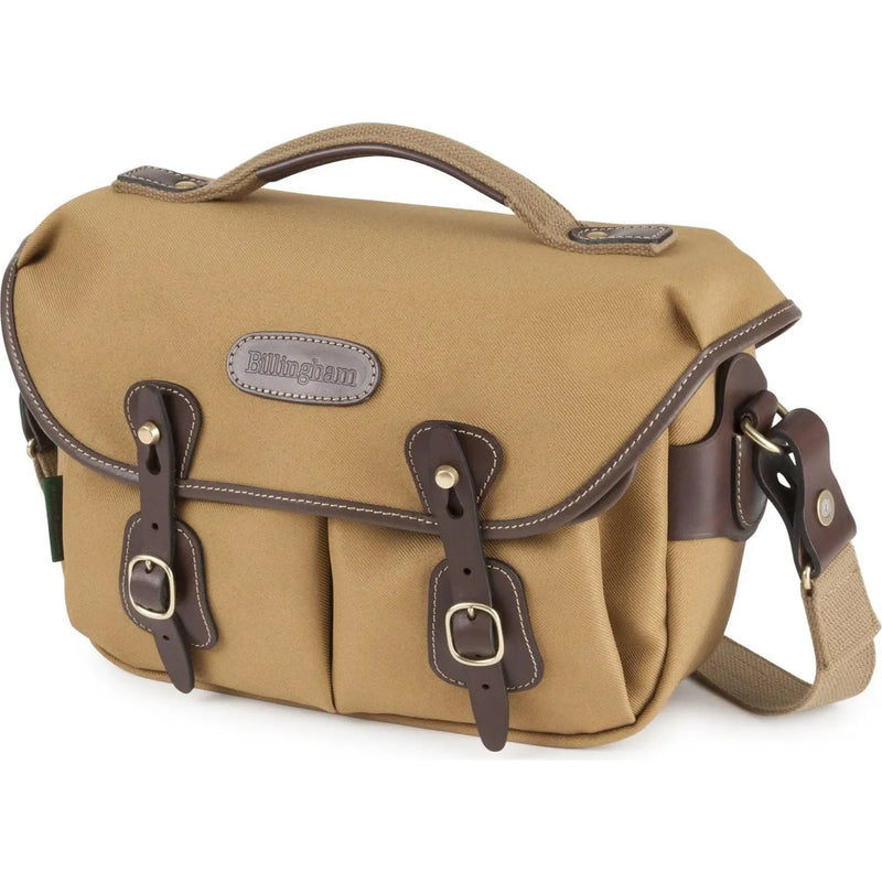 Billingham Hadley Small Pro - Khaki FibreNyte / Chocolate Leather