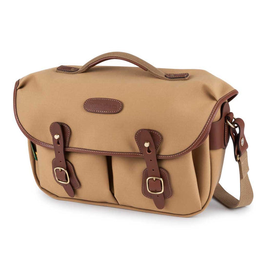 Billingham Hadley Pro 2020 Shoulder Bag | Khaki Canvas & Tan Leather