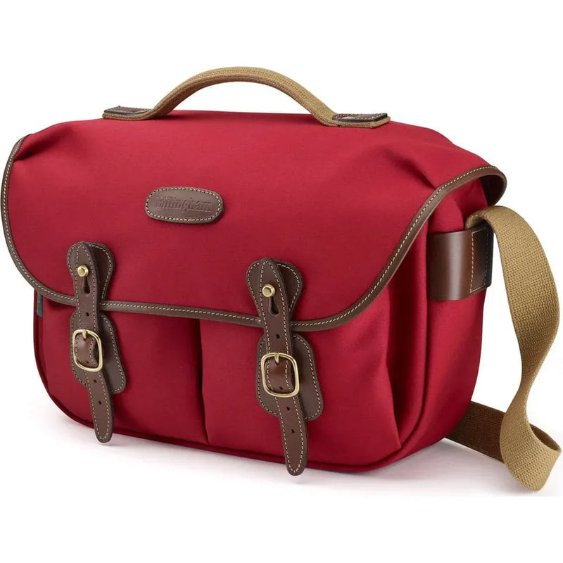 Billingham Hadley Pro - Burgundy Canvas / Chocolate Leather