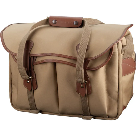 Billingham 445 MKII - Khaki Canvas / Tan Leather