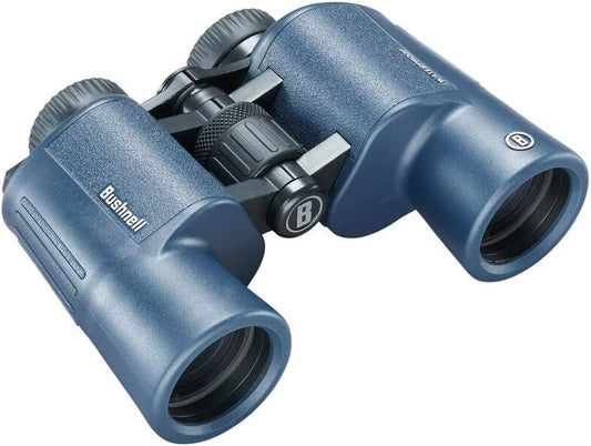 Bushnell H2O 2 12x42 Waterproof Porro Prism Binoculars - Dark Blue