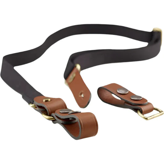 Billingham Waist Strap + Attachment Black Webbing / Tan Leather