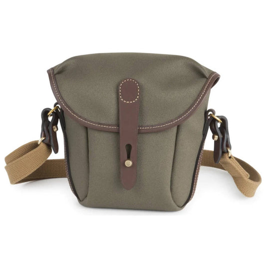 Billingham Galbin 8 Binocular Case - Sage Fibrenyte & Chocolate Leather