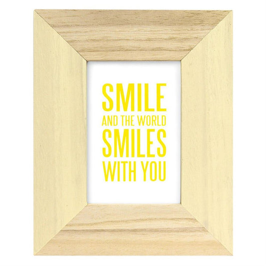 Candy Cream Wooden 7x5 Photo Frame Image 1