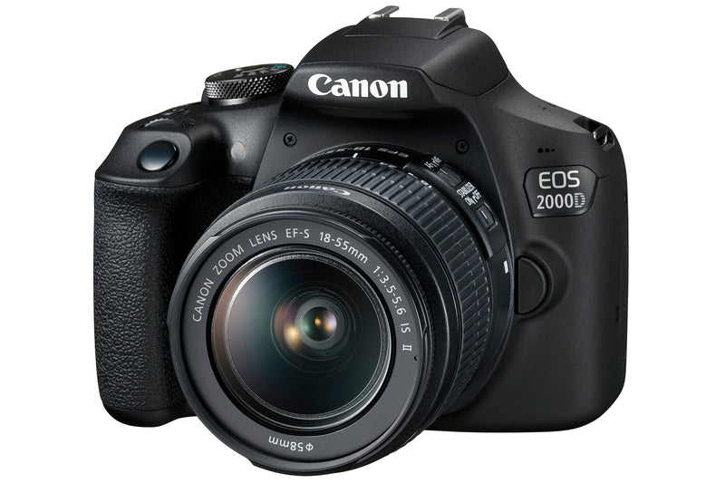 Canon EOS 2000D DSLR Camera with 18-55mm IS II Lens Kit