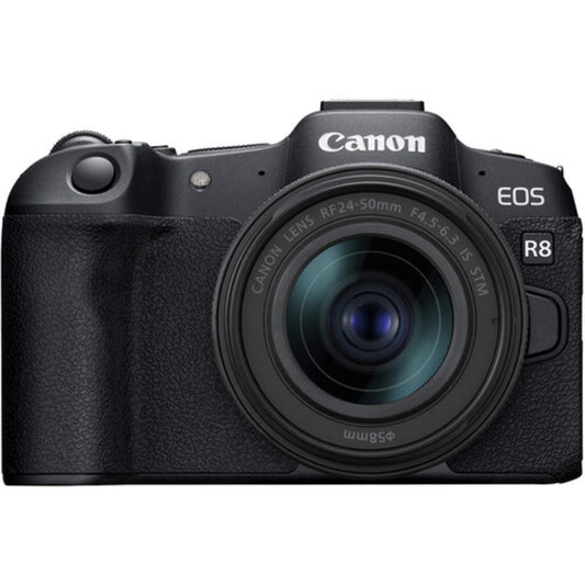 Canon EOS R8 Camera with 24-50mm F4.5-6.3 IS STM RF Lens