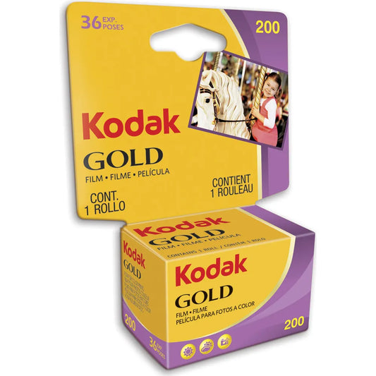 Kodak Gold 200 ISO 36 Exp 35mm Colour Print Film