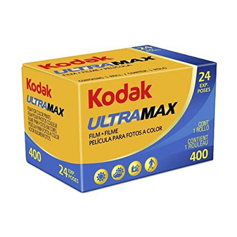 Kodak UltraMax ISO 400 24 Exp 35mm Colour Print Film Image 1