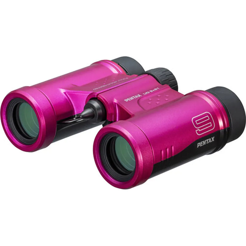 Pentax 9x21 UD Binoculars - Pink