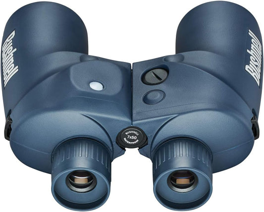 Bushnell Marine 7x50 Binoculars with Compass & Rangefinder - Blue