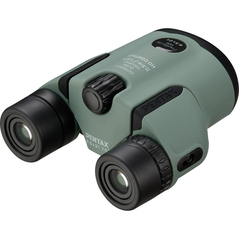 Pentax 6.5x21 WR Papilio III Binoculars - Olive