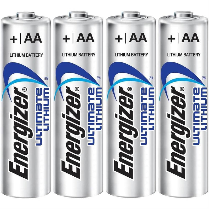 Energizer Ultimate Lithium AA 1.5v Batteries - 4 Pack Image 1