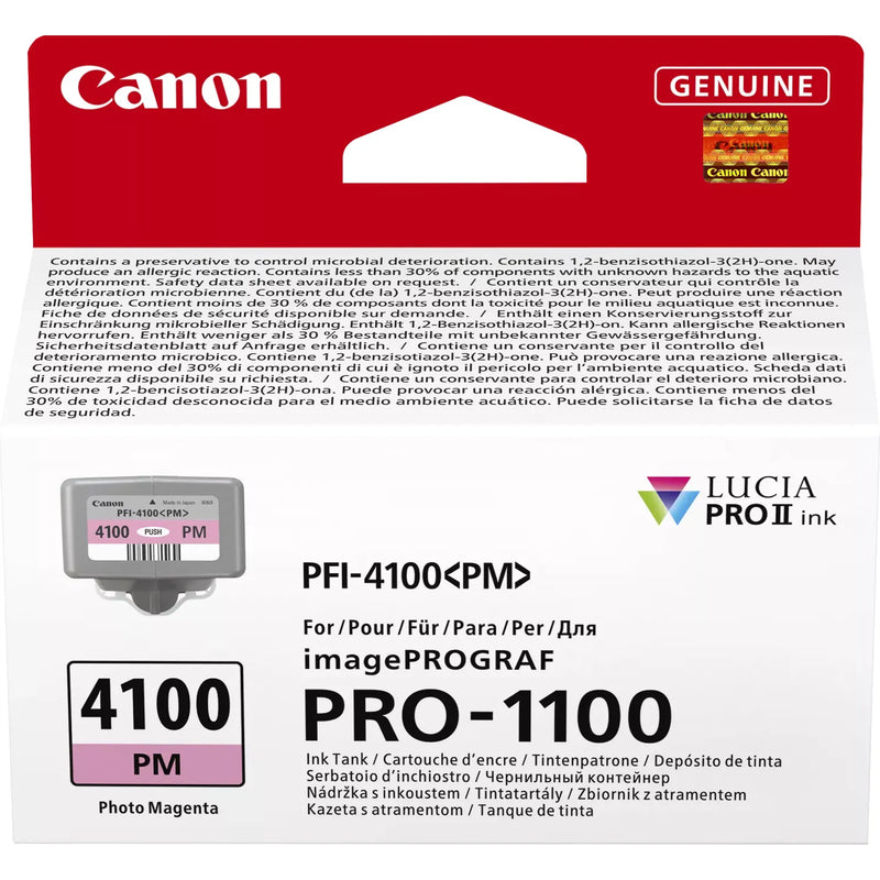 Canon PFI-4100PM Photo Magenta Ink Cartridge