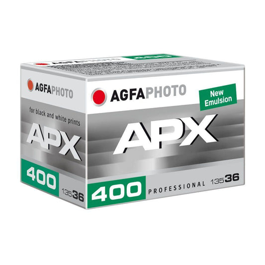 AgfaPhoto APX ISO 400 36 Exp 35mm Black and White Print Film