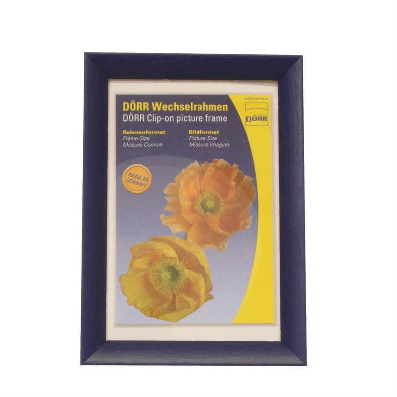 Dorr Dresden Blue 6x4 Wood Photo Frame Image 1