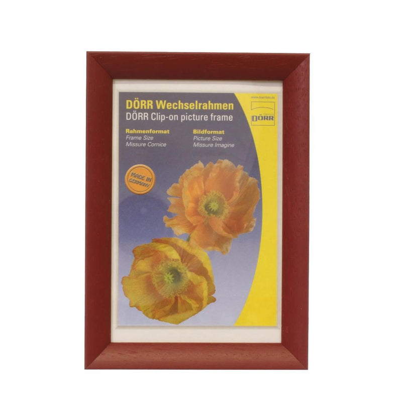 Dorr Dresden Burgundy 12x8 Wood Photo Frame Image 1