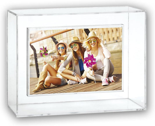 Clear Neon 6x4 Photo Frame