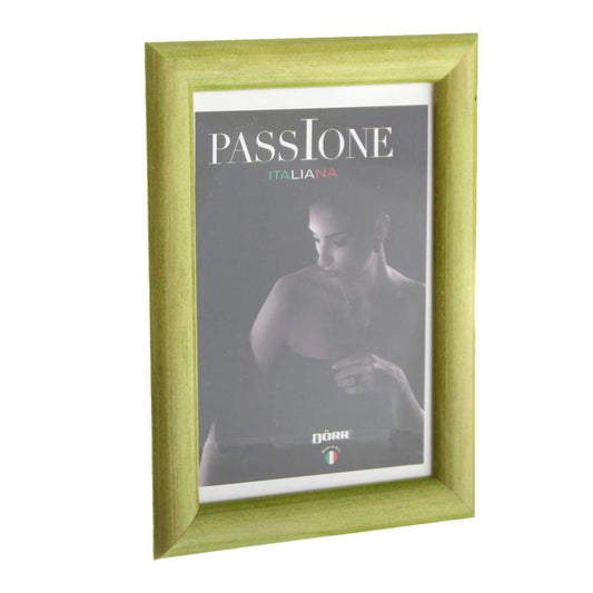 Dorr Guidi Glossy Green Wooden 8x6 Photo Frame