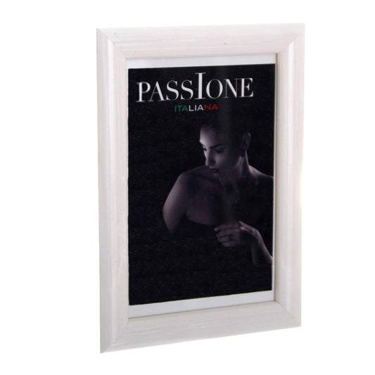 Dorr Guidi Glossy White Wooden 12x8 Photo Frame