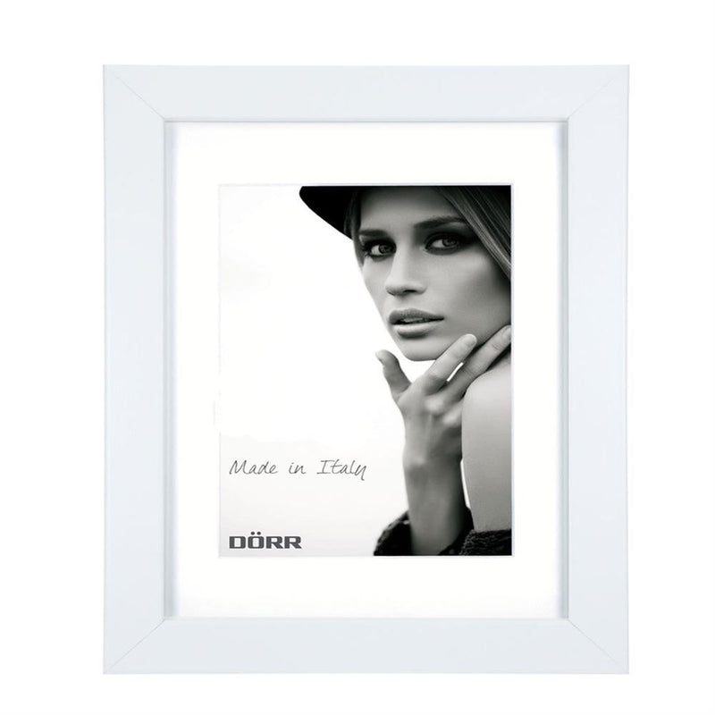 Dorr Bloc White 16x12 inches Wood Photo Frame with 12x8 inch insert Image 1