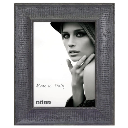 Dorr Chalet Black Wood 8x6 Photo Frame