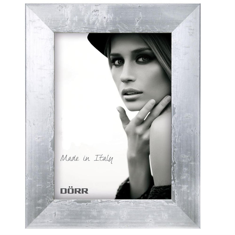 Dorr Milo Silver Effect Wooden 12x8 Photo Frame Image 1