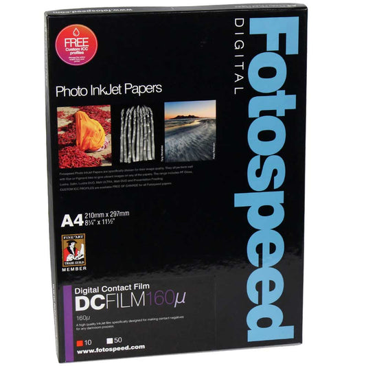 Fotospeed DC 160 Digital Contact Film - A4 - 10 Sheets Image 1