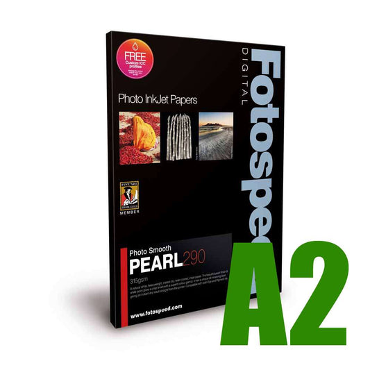 Fotospeed Smooth Pearl 290 Photo Paper - A2 - 25 Sheets