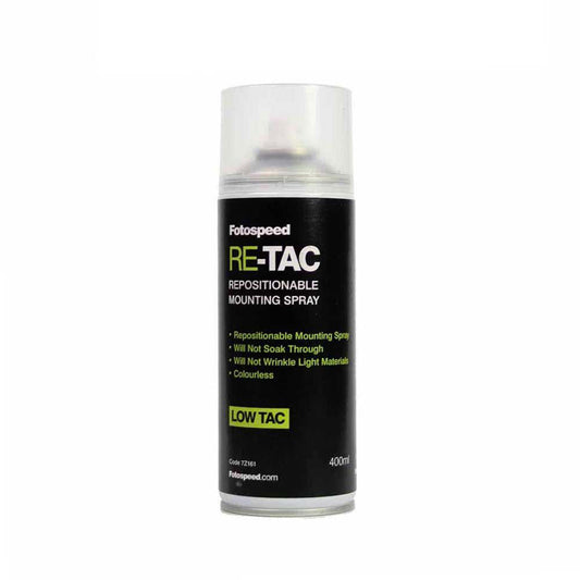 Fotospeed ReTac Archival Adhesive Spray - 400ml Image 1