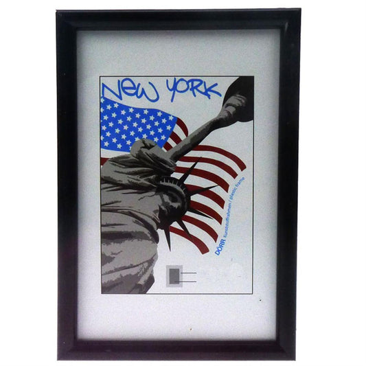 New York Black Photo Frame - 13x18cm