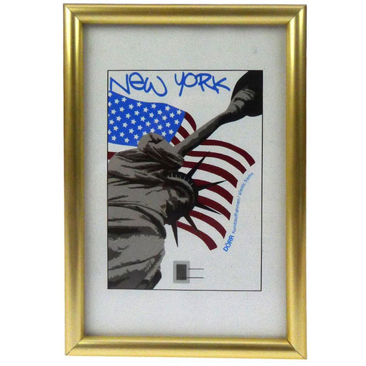 New York Gold Photo Frame - 13x18cm