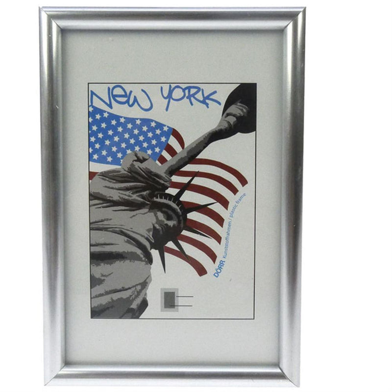 New York Silver Photo Frame - 10x8inch Image 1