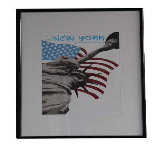 New York Black Photo Frame - 40x40cm