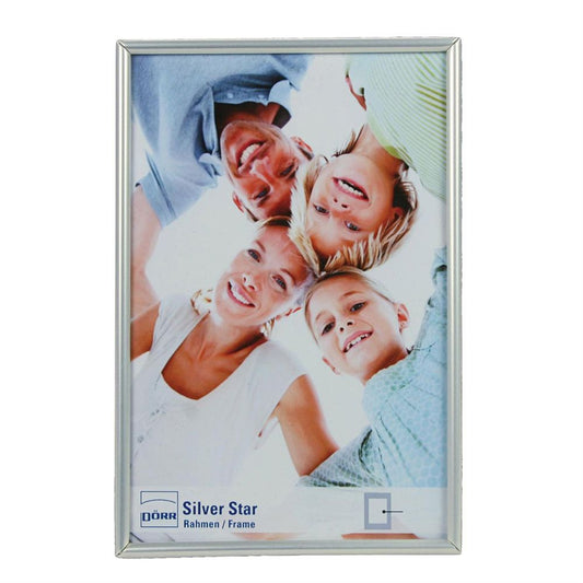 Silverstar Toskana Silver Matt 6x4 Photo Frame