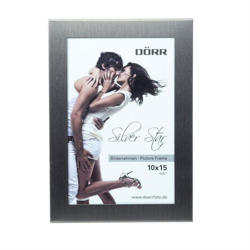 Silverstar Lucca Steel 8x6 Photo Frame Image 1
