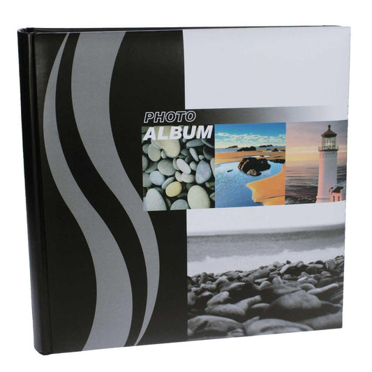 Wave Lighthouse Traditional Photo Album - 100 Sides