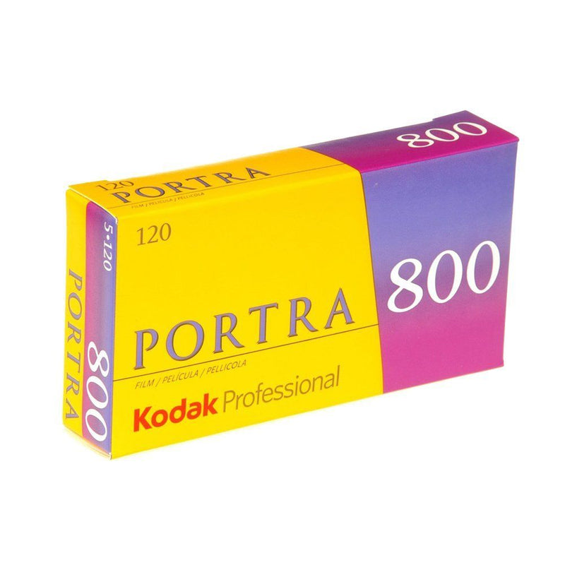 Kodak Professional Portra 800 ISO 120 Colour Negative Roll Film - 5 Pack Image 1