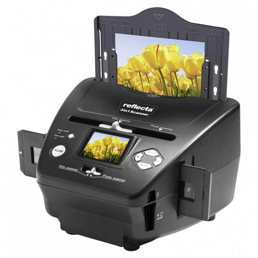 Reflecta 3 in 1 Scanner - Scan Photo, Negatives and Slides Image 1