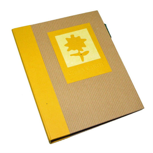 Green Earth Yellow Flower Mini Slip In Photo Album for 36 6x4 Photos